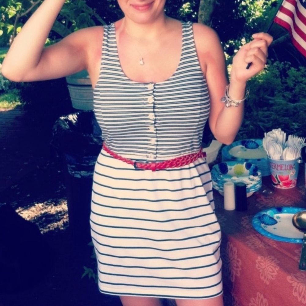 Vintage Pinup Nautical Dress